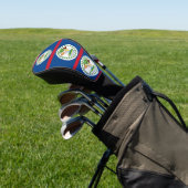 Golf Driver Cover mit Flagge von Belize Headcover (In SItu)