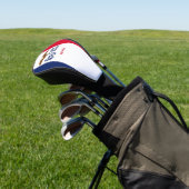 Golf Driver Cover mit Flagge von Iowa, USA Headcover (In SItu)