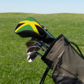 Golf Driver Cover mit Flagge von Jamaika Headcover (In SItu)