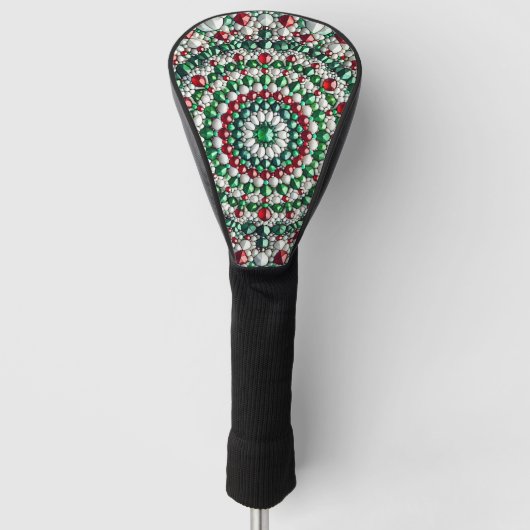 Golf Driver Cover mit italienischer Farbe Headcover (Vorderseite)