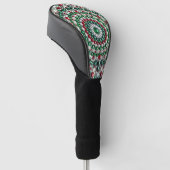 Golf Driver Cover mit italienischer Farbe Headcover (angewinkelt)