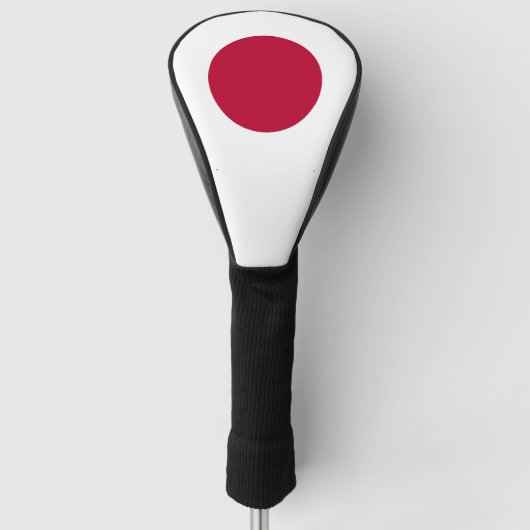 Golf Driver Cover mit japanischer Flagge Headcover (Vorderseite)