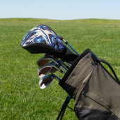 Golf Driver Cover mit Scottish Thistles Design Golf Headcover (In SItu)