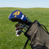 Golf Driver Cover with Flag of Quebec City, Canada Headcover (In SItu)