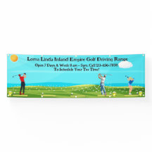 Golf Driving Range Landschaftlich anpassen