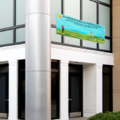 Golf Driving Range Landschaftlich anpassen Banner (Äußeres Gebäude)