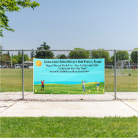 Golf Driving Range Landschaftlich anpassen