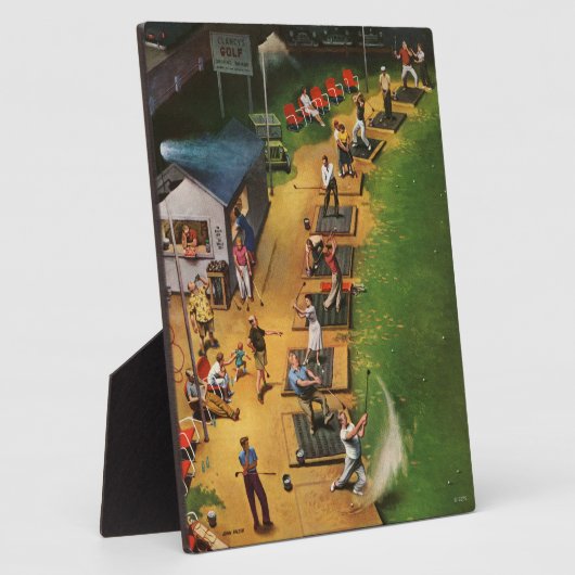 Golf Driving Range von John Falter Fotoplatte (Seite)