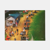 Golf Driving Range von John Falter Fußmatte (Vorderseite)