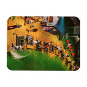 Golf Driving Range von John Falter Magnet (Horizontal)