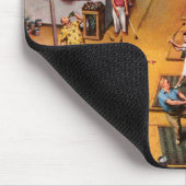 Golf Driving Range von John Falter Mousepad (Ecke)