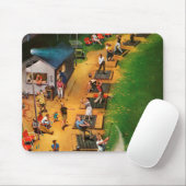 Golf Driving Range von John Falter Mousepad (Mit Mouse)