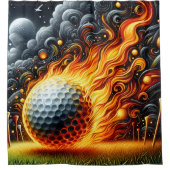Golf-Duschvorhang Duschvorhang (Vorderseite)