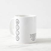 Golf Eat Sleep Repeat Golfer Personalized Kaffeetasse (Vorderseite Links)