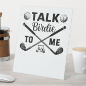 Golf Ehefrau Social Club Sockelschild (In Situ)