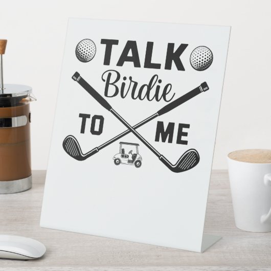 Golf Ehefrau Social Club Sockelschild (In Situ)