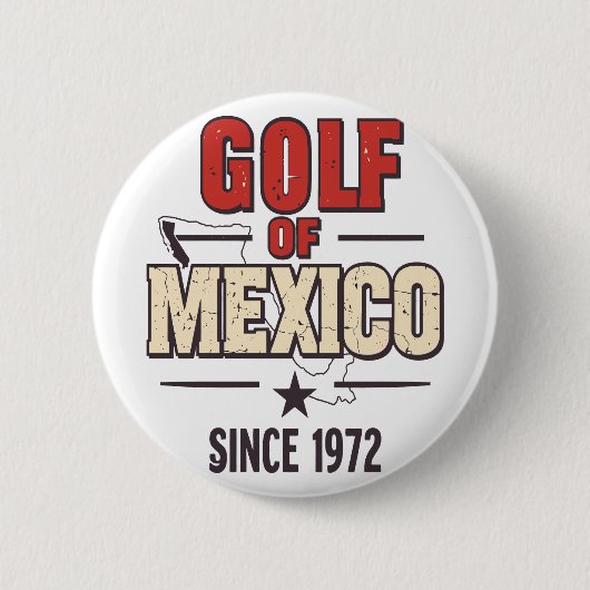 Golf Ehefrauen Social Club Blume Button (Vorderseite)