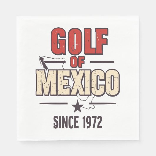 Golf Ehefrauen Social Club Blume Serviette (Vorderseite)