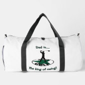 Golf - ein wunderbares Spiel Duffle Bag (Rückseite)