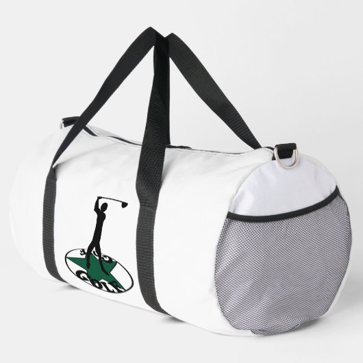 Golf - ein wunderbares Spiel Duffle Bag (Rechte Ecke)