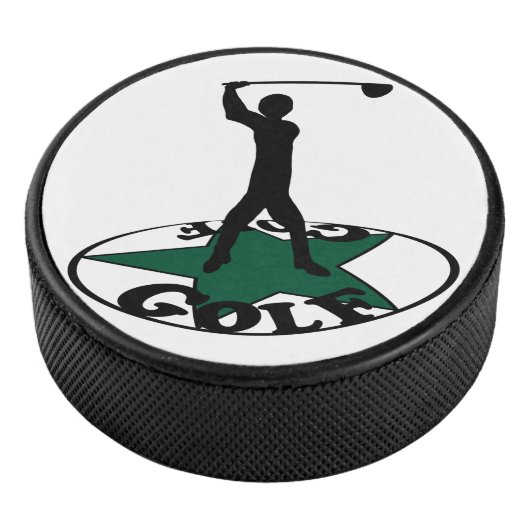 Golf - ein wunderbares Spiel Eishockey Puck (3/4)
