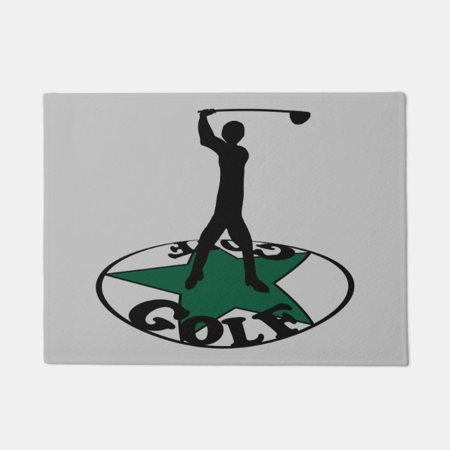 Golf - ein wunderbares Spiel Fußmatte (Vorderseite)
