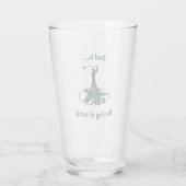 Golf - ein wunderbares Spiel Glas (Rückseite)
