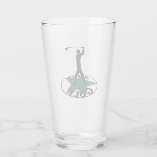 Golf - ein wunderbares Spiel Glas (Rückseite)