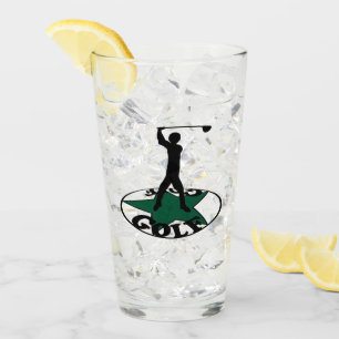 Golf - ein wunderbares Spiel Glas