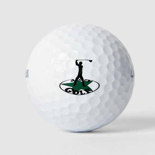 Golf - ein wunderbares Spiel Golfball (Vorderseite)