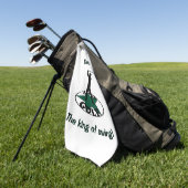 Golf - ein wunderbares Spiel Golfhandtuch (Gras)