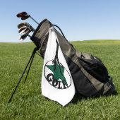 Golf - ein wunderbares Spiel Golfhandtuch (Gras)
