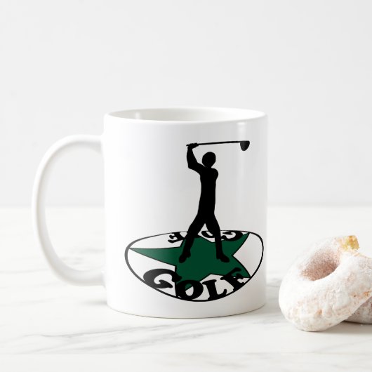 Golf - ein wunderbares Spiel Kaffeetasse (Mit Donut)