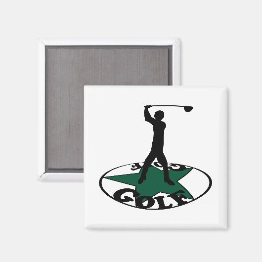 Golf - ein wunderbares Spiel Magnet (Vorderseite/Rückseite)