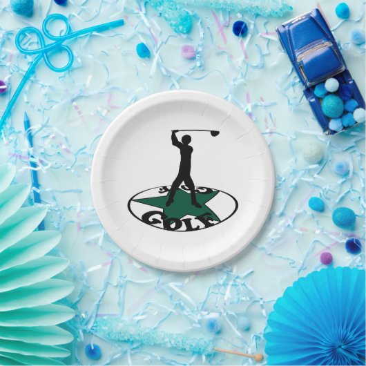 Golf - ein wunderbares Spiel Pappteller (Party)