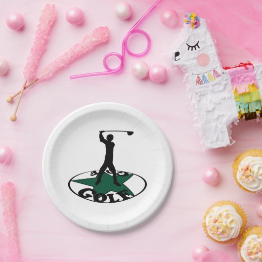 Golf - ein wunderbares Spiel Pappteller (Party)