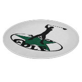 Golf - ein wunderbares Spiel Schneidebrett (Ecke)