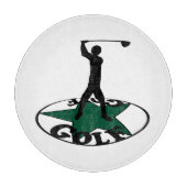 Golf - ein wunderbares Spiel Schneidebrett (Vorderseite)