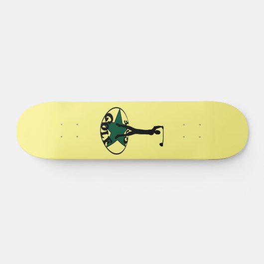 Golf - ein wunderbares Spiel Skateboard (Horizontal)