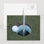 Golf ... eine Partie Zoll Postkarte (Vorne/Hinten)