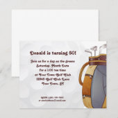 Golf Einladung (Vorne/Hinten)