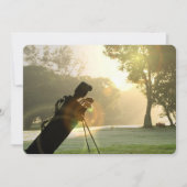 Golf Einladung (Vorderseite)