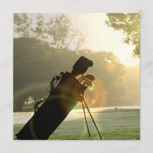 Golf-Einladungen Einladung