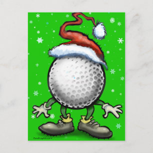 Golf Elf Postkarte