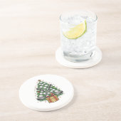 Golf Equipment Christmas Tree Christmas Golf Getränkeuntersetzer (Seite)