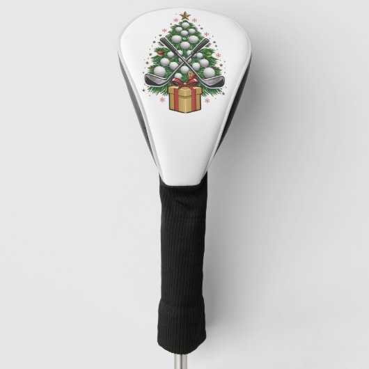 Golf Equipment Christmas Tree Christmas Golf Golf Headcover (Vorderseite)