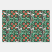 Golf Equipment on Christmas themed Geschenkpapier Set (Vorderseite 2)