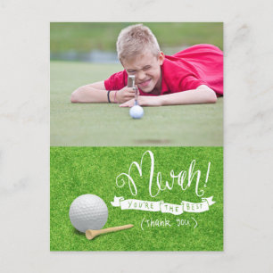 Golf Erstellen Sie Ihre eigene Dankeschön Karte