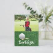 Golf Erstellen Sie Ihre eigene Dankeschön Karte (Stehend Vorderseite)