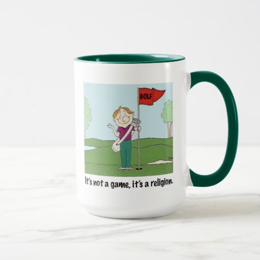GOLF! Es ist nicht ein Spiel, es ist eine Tasse (Rechts)